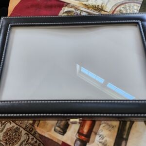 12 Slot, Brand New Watch Box W Glass Lid, Water & Dust Resistant, Brown.